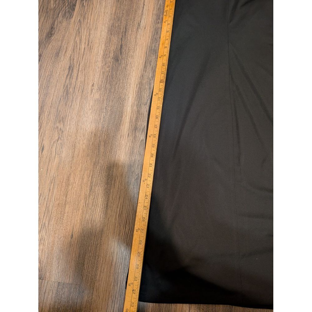 Polo Ralph Lauren Black Label Women's Beaded Jersey Cocktail Dress 12 Black - Picture 5 of 8